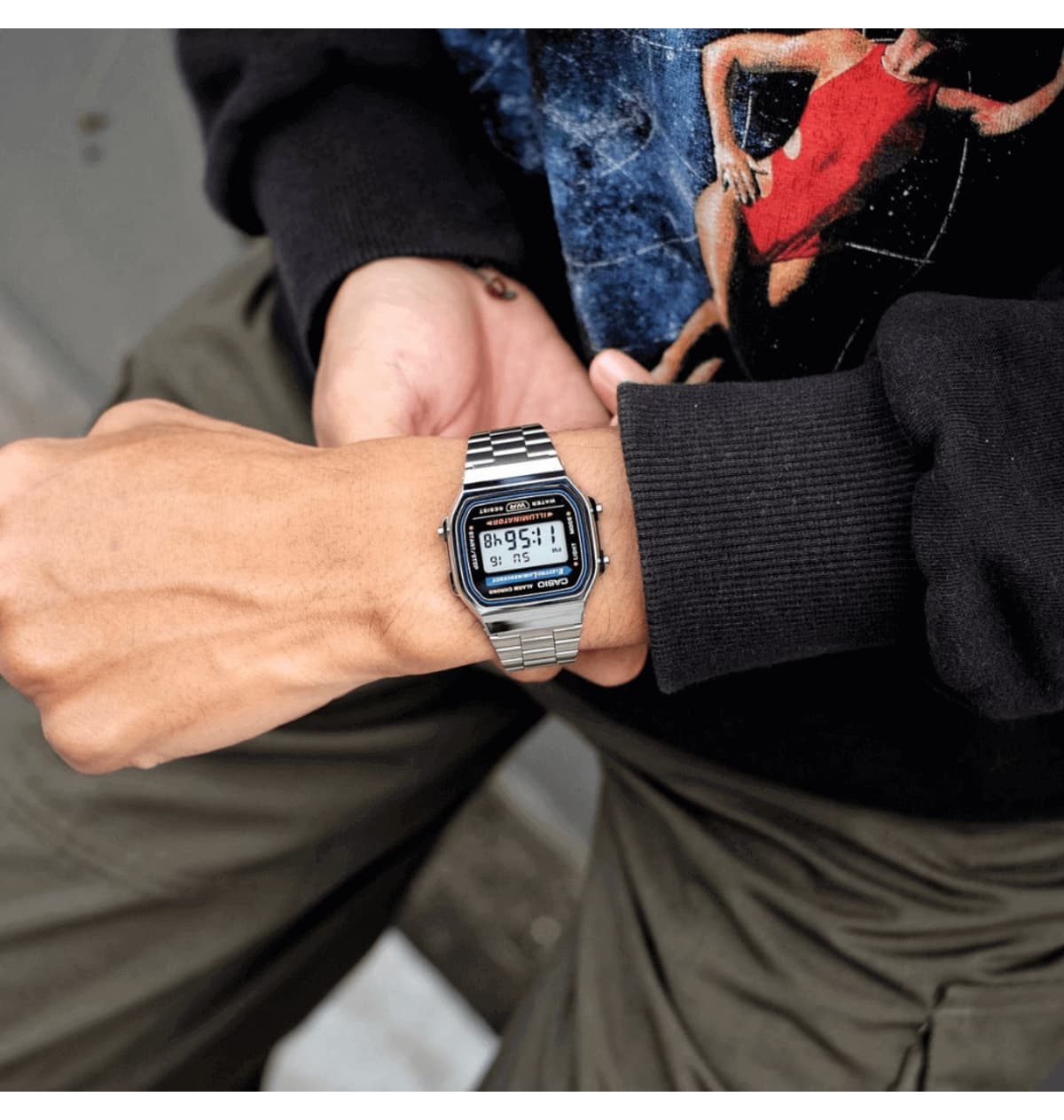 ساعت مچی زنانه Casio مدل A168WA-1WDF ساعت مچی زنانه Casio مدل A168WA-1WDF