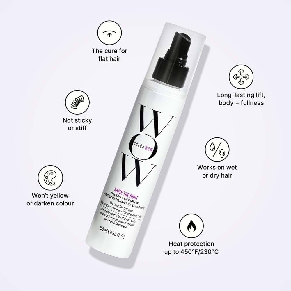 اسپری حجمدهنده و لیفت ریشه مو Color Wow برای موهای نازک و کمحجم 150ml اسپری حجمدهنده و لیفت ریشه مو Color Wow برای موهای نازک و کمحجم 150ml
