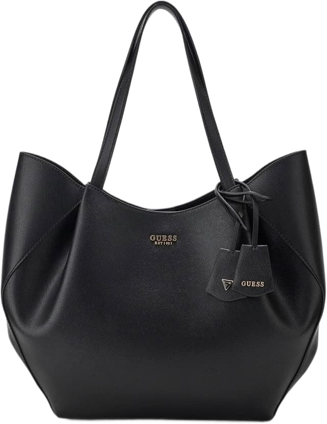 کیف توت زنانه GUESS بژ 2 in 1 مدل Amorette کیف توت زنانه GUESS بژ 2 in 1 مدل Amorette