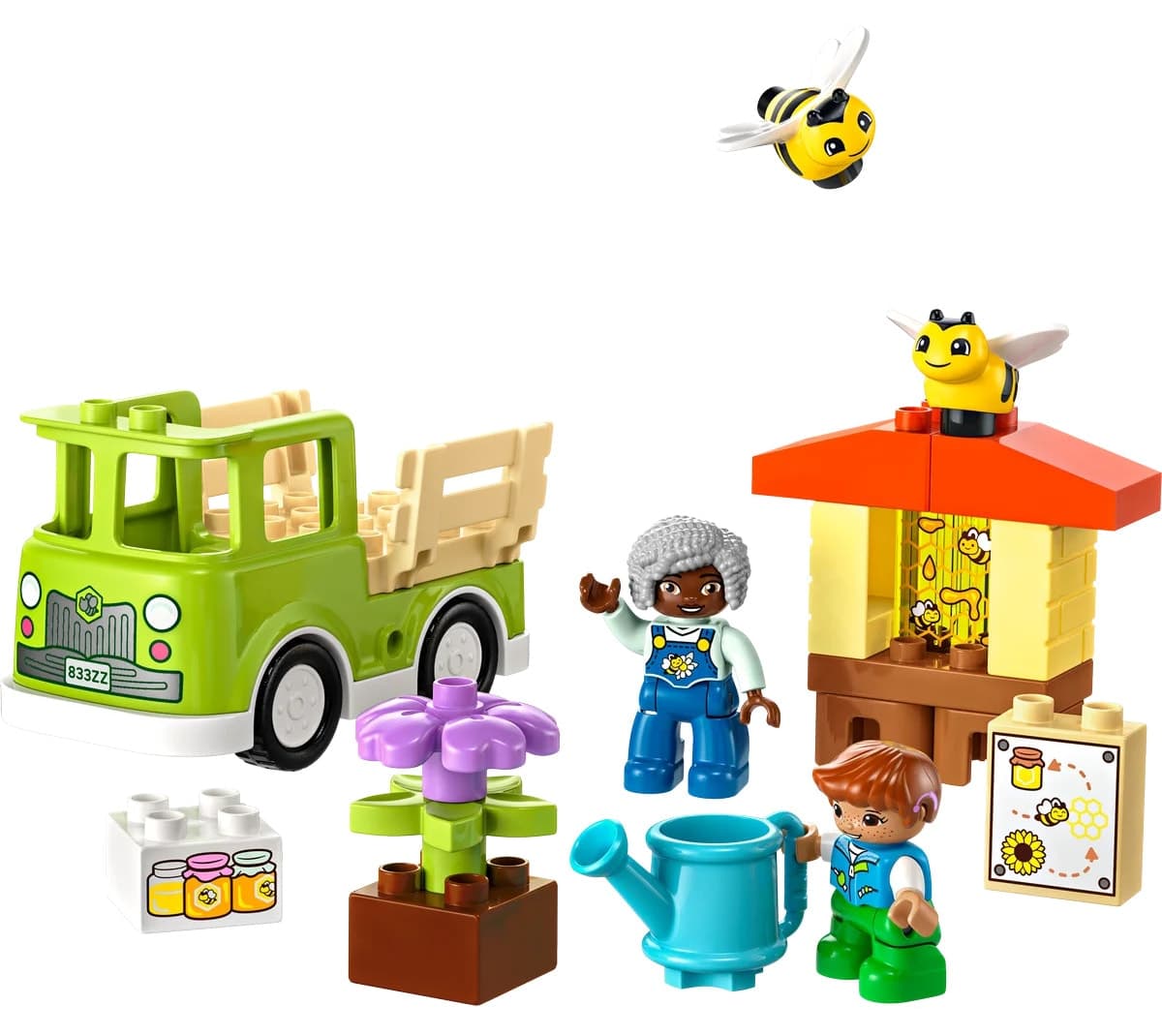 لگو DUPLO مدل 10419 مراقبت از زنبورها و کندوها لگو DUPLO مدل 10419 مراقبت از زنبورها و کندوها