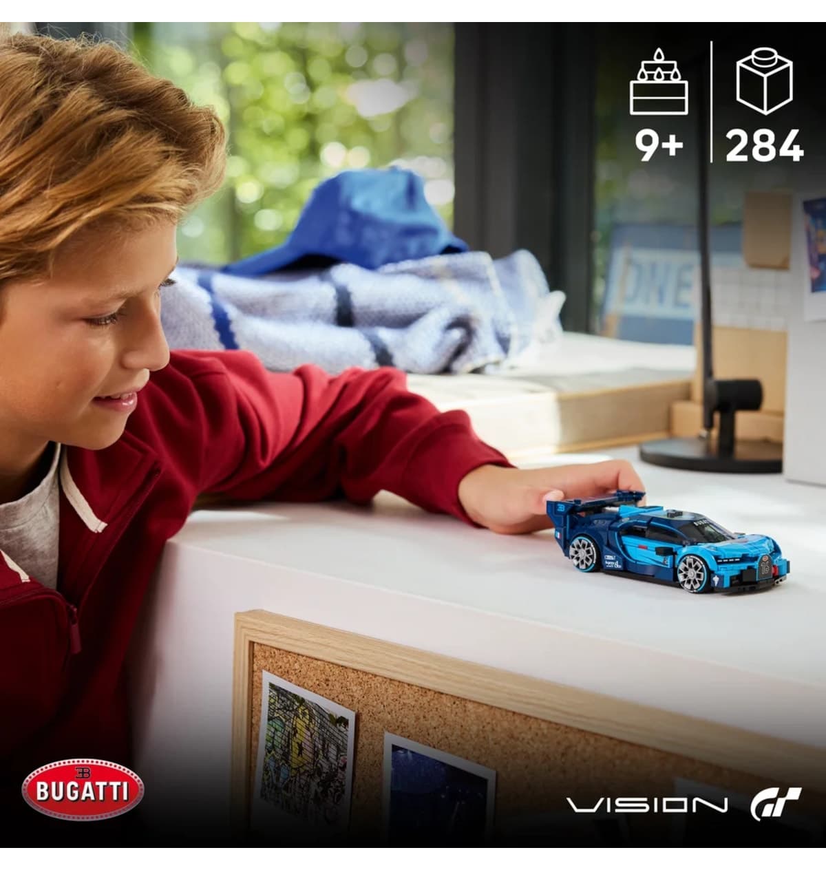 لگو Speed Champions Bugatti Vision Gran Turismo ماشین مناسب 9+ سال مدل 77253، 284 قطعه لگو Speed Champions Bugatti Vision Gran Turismo ماشین مناسب 9+ سال مدل 77253، 284 قطعه