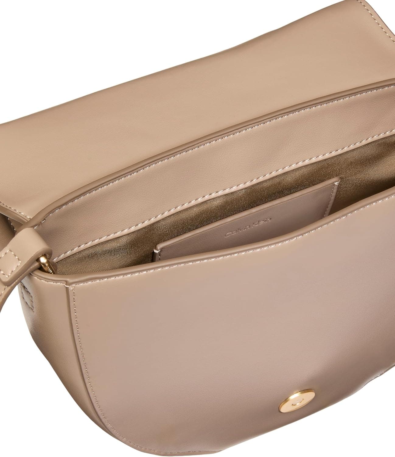 کیف دوشی زنانه Calvin Klein BOLD CK SADDLE خاکستری قهوهای OS کیف دوشی زنانه Calvin Klein BOLD CK SADDLE خاکستری قهوهای OS