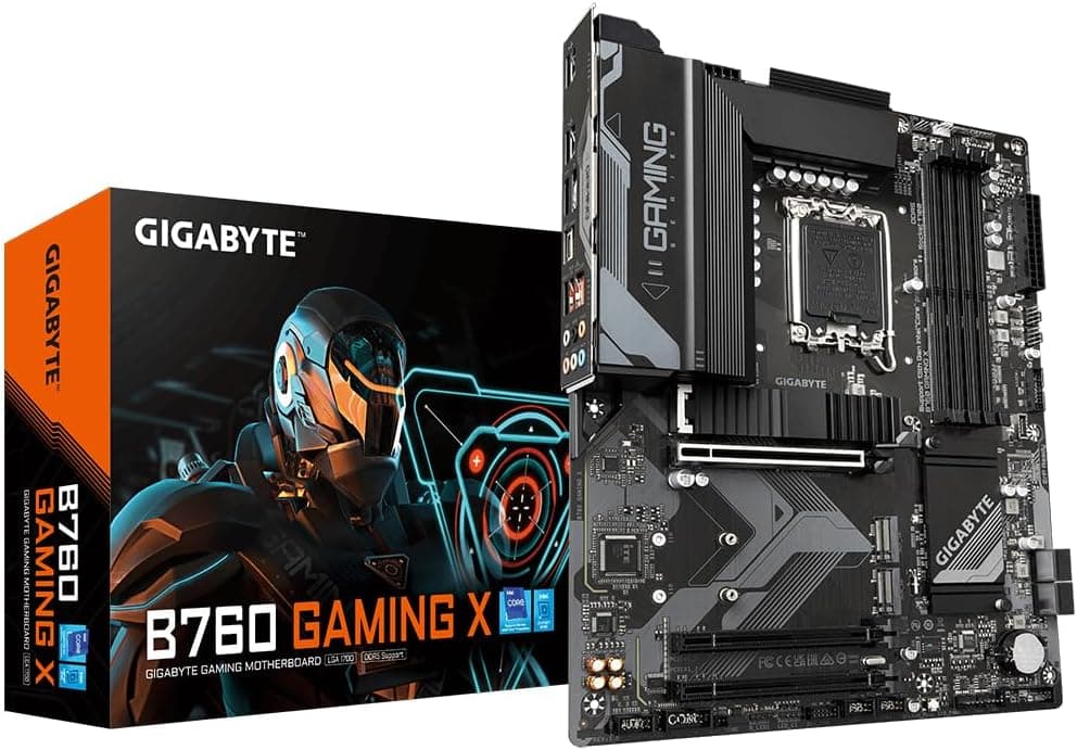 مادربرد GIGABYTE مدل B760 DS3H با سوکت LGA1700 و حافظه DDR4 ATX مادربرد GIGABYTE مدل B760 DS3H با سوکت LGA1700 و حافظه DDR4 ATX