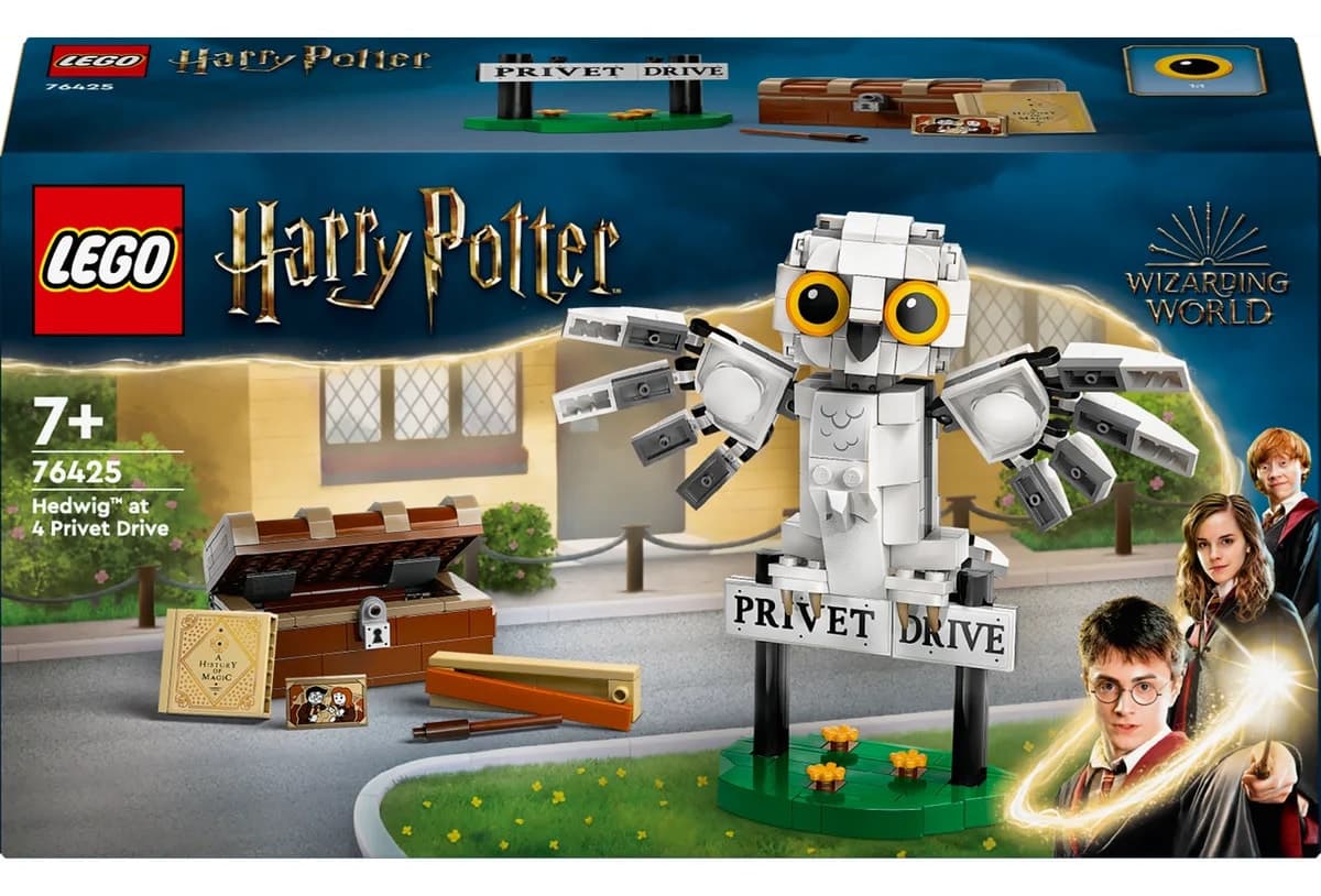 لگو Harry Potter مدل 76425 Hedwig و Privet Drive 4 (337 قطعه) لگو Harry Potter مدل 76425 Hedwig و Privet Drive 4 (337 قطعه)