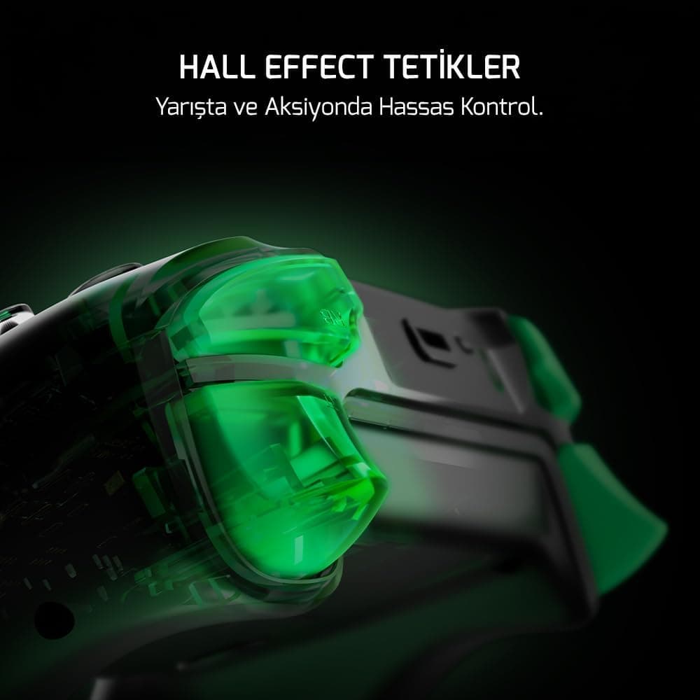 گیمپد GamePower بیسیم مشکی جویاستیک Hall Effect مدل Vitrus گیمپد GamePower بیسیم مشکی جویاستیک Hall Effect مدل Vitrus