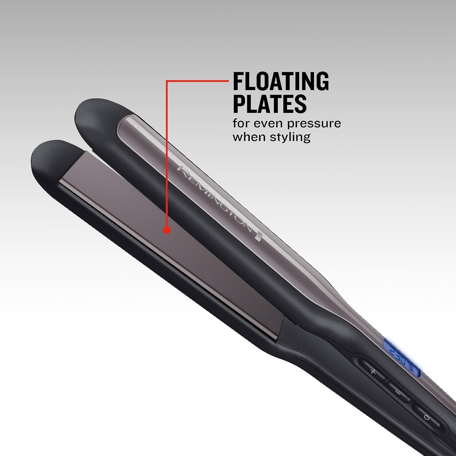 اتو مو Remington Pro Ceramic مدل S5525 صفحه سرامیکی پهن کنترل دمای دیجیتال مشکی اتو مو Remington Pro Ceramic مدل S5525 صفحه سرامیکی پهن کنترل دمای دیجیتال مشکی