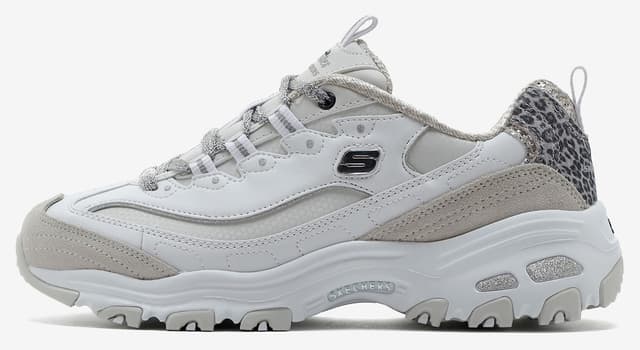 کفش اسنیکرز زنانه Skechers D'lites سفید مدل GOLDEN CHIC 150235 WSL کفش اسنیکرز زنانه Skechers D'lites سفید مدل GOLDEN CHIC 150235 WSL