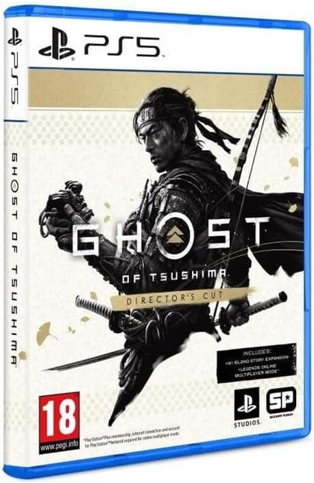 بازی ویدئویی PlayStation Ghost of Tsushima Director's Cut برای PS5 مشکی مدل 10GHOCU2 بازی ویدئویی PlayStation Ghost of Tsushima Director's Cut برای PS5 مشکی مدل 10GHOCU2