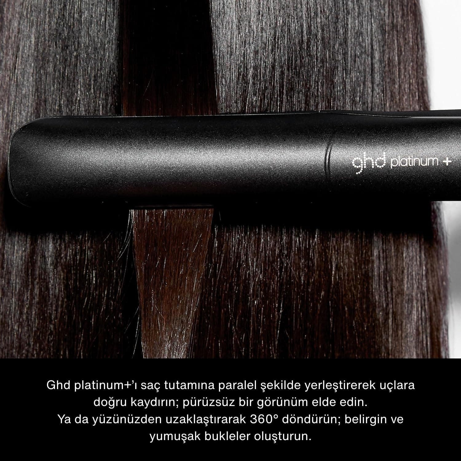 اتو مو ghd Platinum+ حالتدهنده حرفهای مشکی اتو مو ghd Platinum+ حالتدهنده حرفهای مشکی