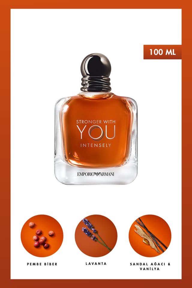 عطر مردانه Emporio Armani Stronger With You Intensely EDP 100 ml مدل 3614272225718 عطر مردانه Emporio Armani Stronger With You Intensely EDP 100 ml مدل 3614272225718
