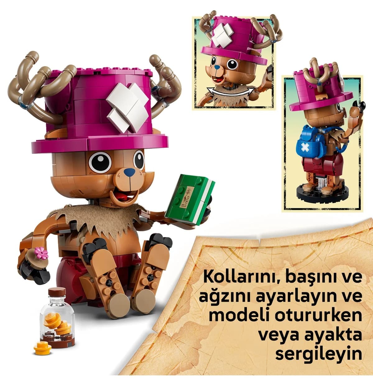 لگو ONE PIECE Tony Tony Chopper مدل 75643 با 577 قطعه لگو ONE PIECE Tony Tony Chopper مدل 75643 با 577 قطعه