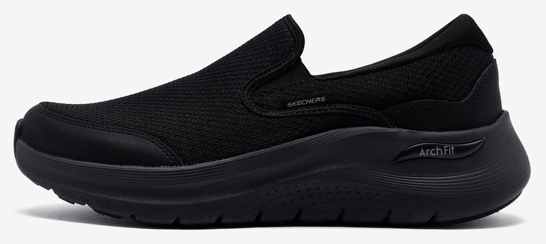 کفش ورزشی مردانه مشکی Skechers ARCH FIT 2.0 - VALLO مدل 232706TK BBK کفش ورزشی مردانه مشکی Skechers ARCH FIT 2.0 - VALLO مدل 232706TK BBK