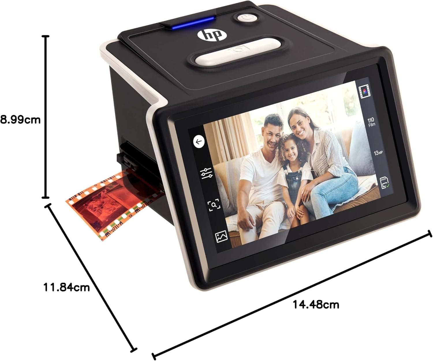 اسکنر فیلم و اسلاید HP با قابلیت اسکن نگاتیو و نمایش اسلاید مدل HPFS500 با اتصال USB-C اسکنر فیلم و اسلاید HP با قابلیت اسکن نگاتیو و نمایش اسلاید مدل HPFS500 با اتصال USB-C