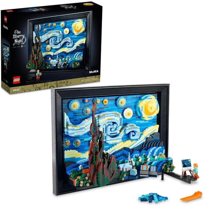 لگو Ideas مدل 21333 Vincent van Gogh The Starry Night لگو Ideas مدل 21333 Vincent van Gogh The Starry Night