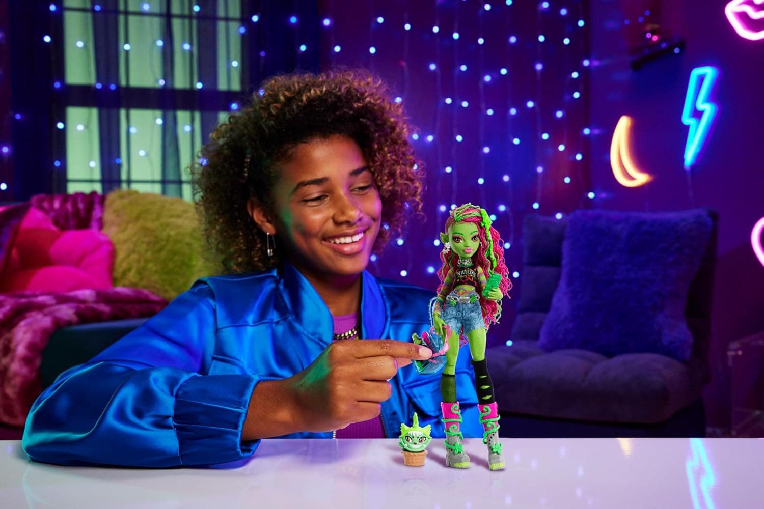 عروسک Monster High مدل Venus Mcflytrap عروسک Monster High مدل Venus Mcflytrap