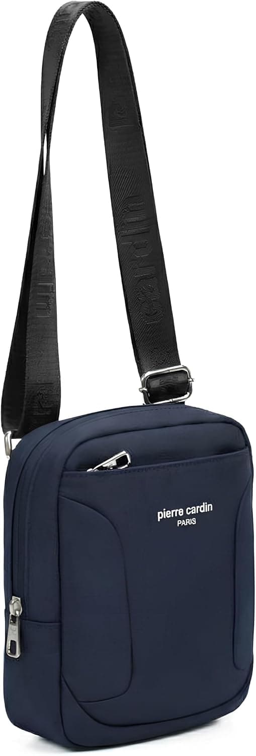 کیف مردانه Pierre Cardin سرمهای مدل 01pc002010-L کیف مردانه Pierre Cardin سرمهای مدل 01pc002010-L