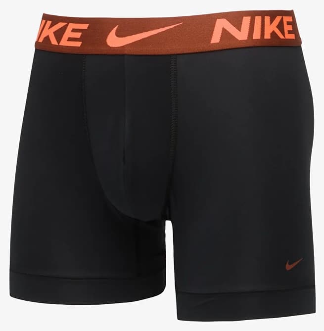 باکسر مردانه Nike لوگودار مناسب استفاده روزمره مشکی-نارنجی باکسر مردانه Nike لوگودار مناسب استفاده روزمره مشکی-نارنجی