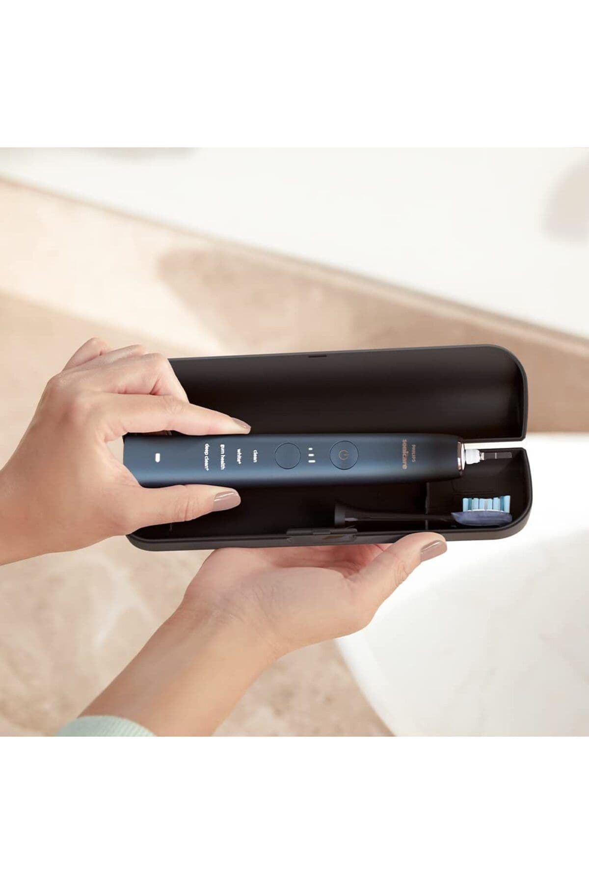 مسواک شارژی Philips Sonicare 9000 نسخه ویژه آبی مسواک شارژی Philips Sonicare 9000 نسخه ویژه آبی