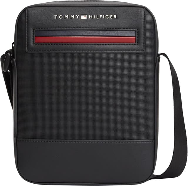 کیف دوشی مردانه Tommy Hilfiger مشکی مدل TH FOUNDAITON MINI R OS کیف دوشی مردانه Tommy Hilfiger مشکی مدل TH FOUNDAITON MINI R OS