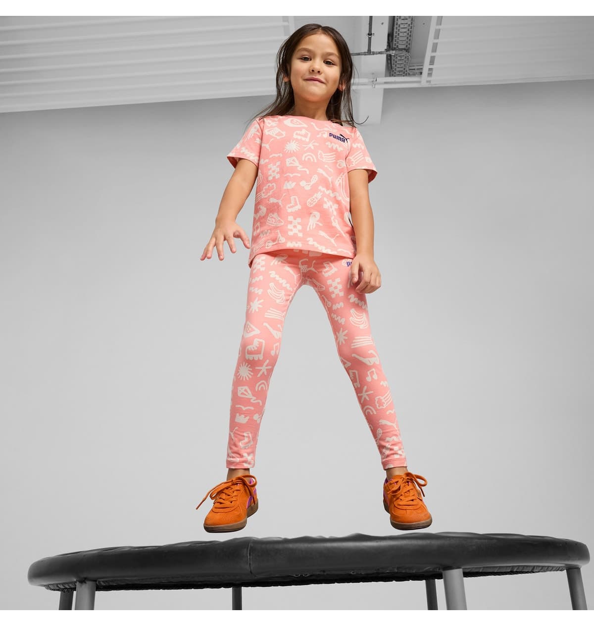 تایتس بچگانه Puma صورتی Sandy Adventures تایتس بچگانه Puma صورتی Sandy Adventures