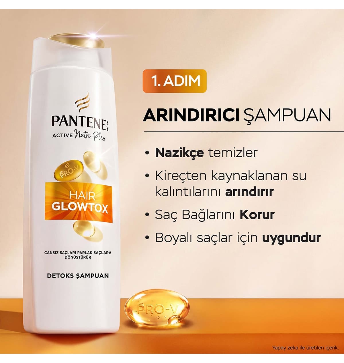 شامپو Pantene دتاکسکننده Hair Glowtox برای موهای مات و بیجان 400ml شامپو Pantene دتاکسکننده Hair Glowtox برای موهای مات و بیجان 400ml