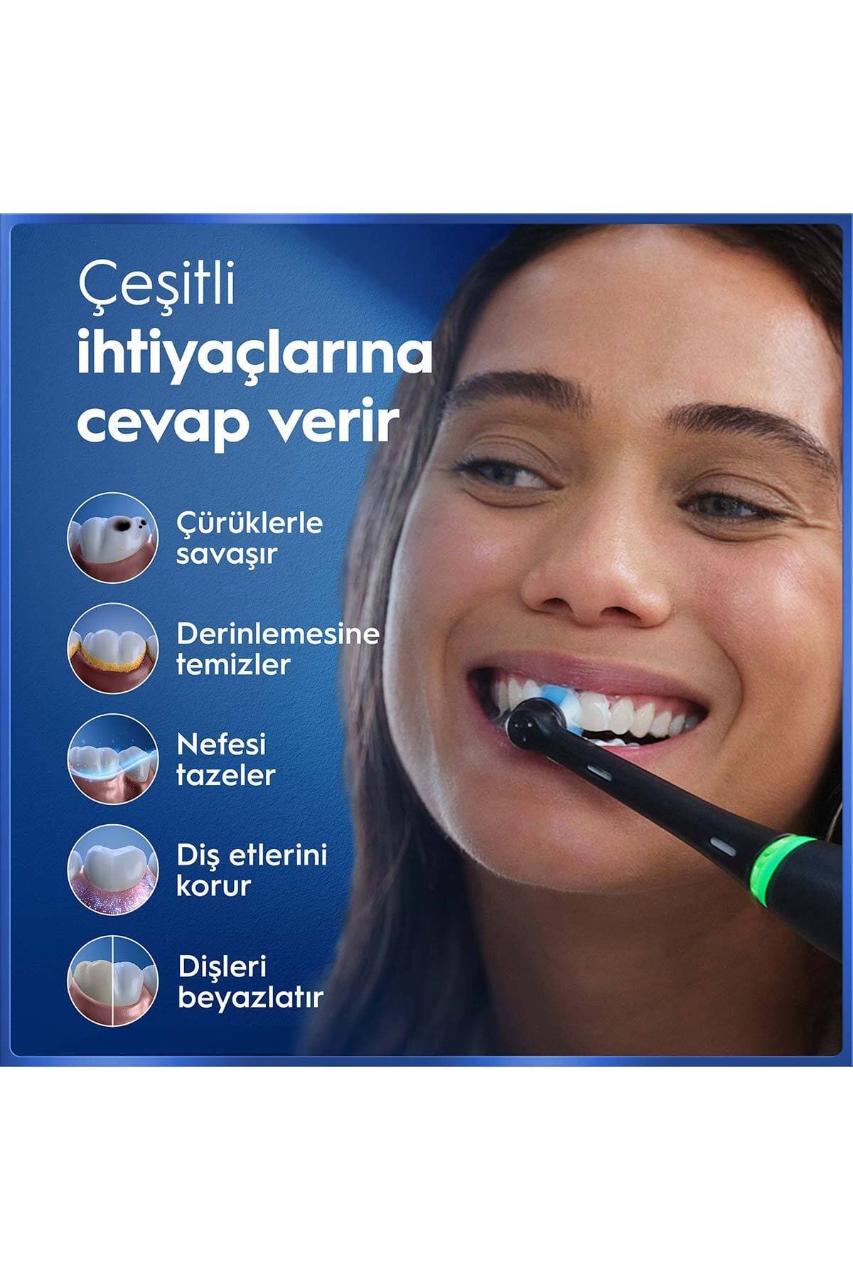 مسواک برقی Oral-B ست 2 عددی مشکی و سفید با 2 سری و باتری بادوام مسواک برقی Oral-B ست 2 عددی مشکی و سفید با 2 سری و باتری بادوام