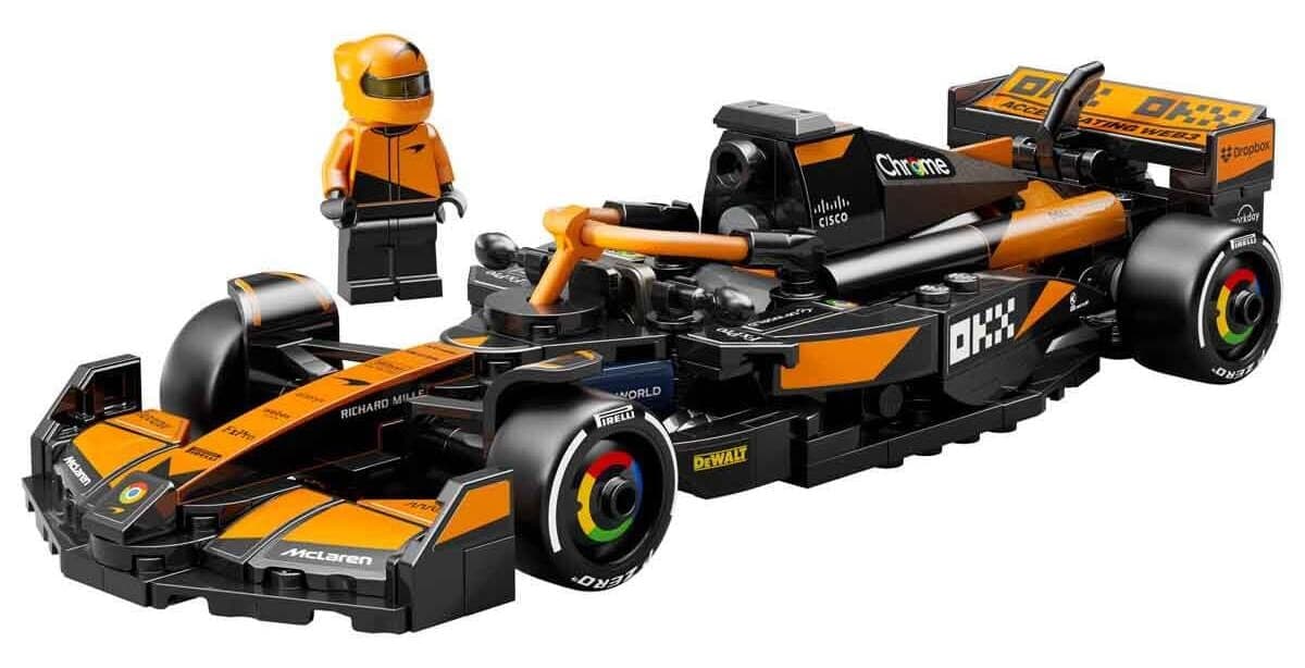 لگو Speed Champions McLaren F1 Team ماشین مسابقهای مدل MCL38 کد 77251 لگو Speed Champions McLaren F1 Team ماشین مسابقهای مدل MCL38 کد 77251