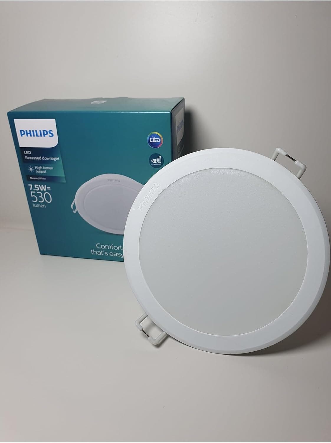 چراغ اسپات توکار Philips Meson نور مهتابی 4000K 7.5W 10.5cm مدل 59448 چراغ اسپات توکار Philips Meson نور مهتابی 4000K 7.5W 10.5cm مدل 59448