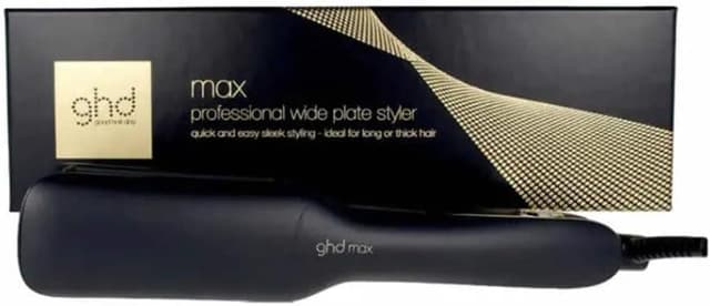 اتو مو GHD Styler Max مشکی مخصوص موهای بلند ضخیم و فر اتو مو GHD Styler Max مشکی مخصوص موهای بلند ضخیم و فر