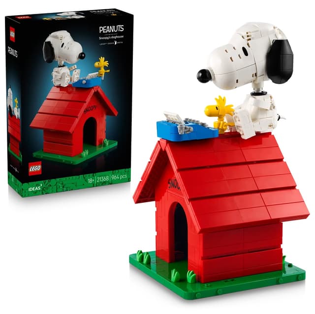 لگو 21368 بزرگسالان خانه سگ اسنوپی Ideas Peanuts 964 قطعه لگو 21368 بزرگسالان خانه سگ اسنوپی Ideas Peanuts 964 قطعه