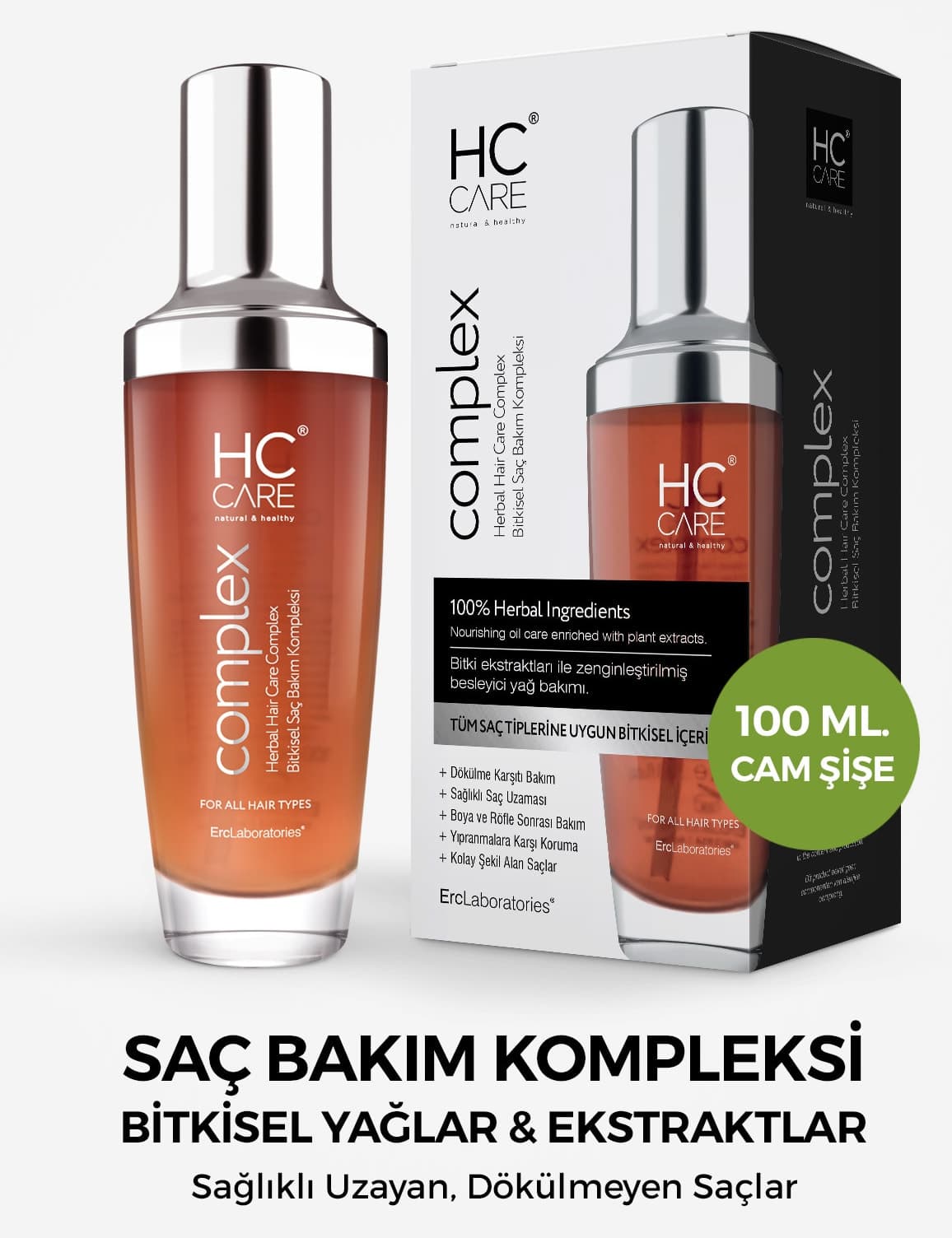 مجموعه مراقبت گیاهی مو HC Care ضدریزش و ترمیمکننده عمیق مجموعه مراقبت گیاهی مو HC Care ضدریزش و ترمیمکننده عمیق