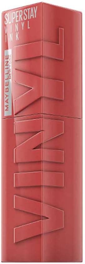 رژ لب مایع براق ماندگار MAYBELLINE New York Super Stay Vinyl Ink رنگ 15 Peachy رژ لب مایع براق ماندگار MAYBELLINE New York Super Stay Vinyl Ink رنگ 15 Peachy