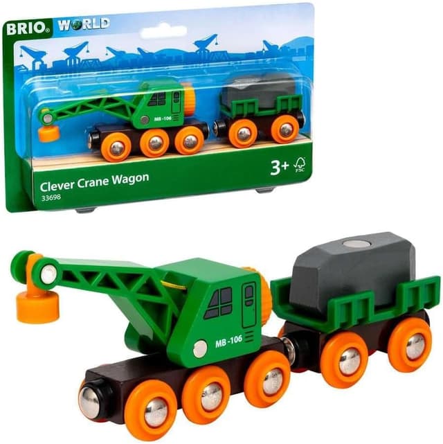 واگن بارگیری BRIO مدل 33698 واگن بارگیری BRIO مدل 33698