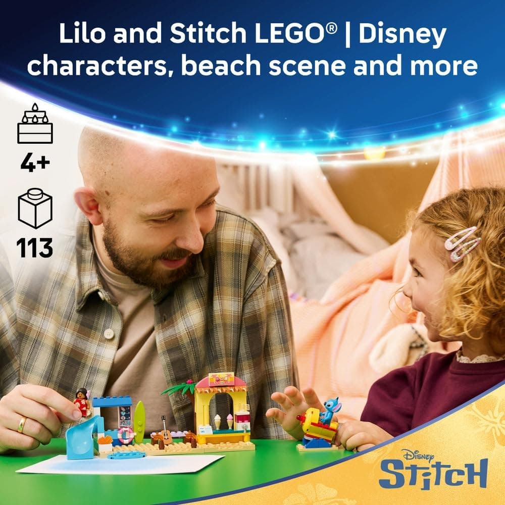 لگو Disney سرگرمی ساحلی با Lilo & Stitch مدل 43280 لگو Disney سرگرمی ساحلی با Lilo & Stitch مدل 43280