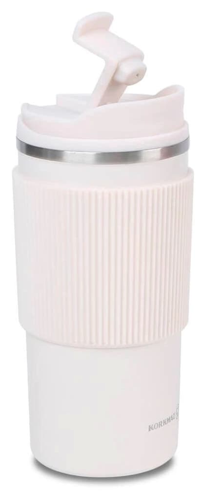 ترموس لیوان KORKMAZ 480 Ml سفید ترموس لیوان KORKMAZ 480 Ml سفید