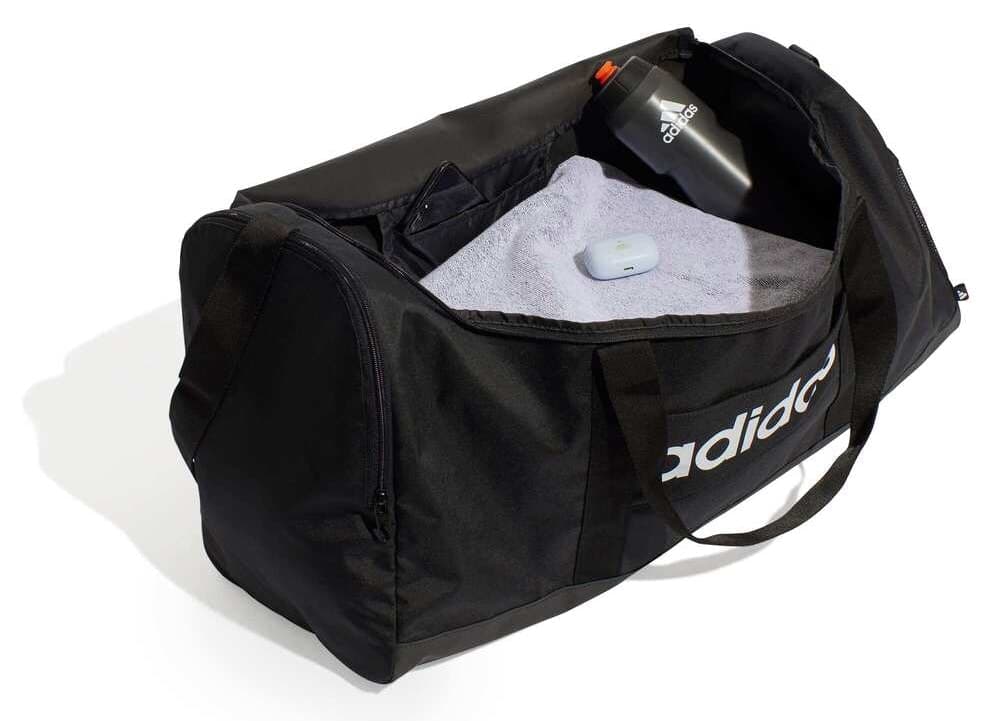 ساک ورزشی پسرانه adidas مدل Linear Duffel سایز بزرگ ساک ورزشی پسرانه adidas مدل Linear Duffel سایز بزرگ
