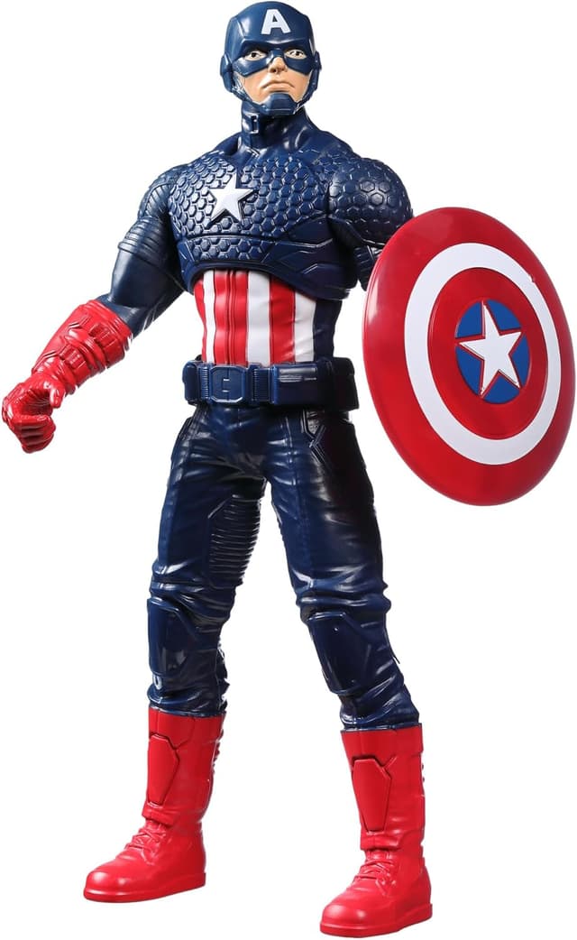 اکشن فیگور Hasbro کلاسیک CAPTAIN AMERIKA 25 cm MARVEL مدل E5579 اکشن فیگور Hasbro کلاسیک CAPTAIN AMERIKA 25 cm MARVEL مدل E5579