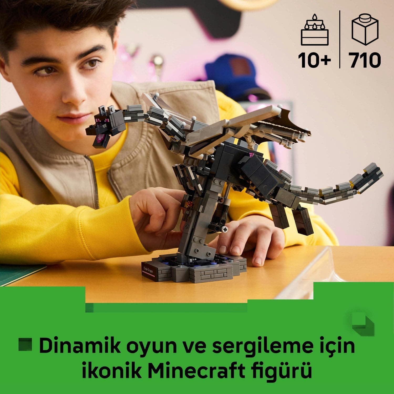لگو Minecraft Ender Dragon مدل 21595 لگو Minecraft Ender Dragon مدل 21595