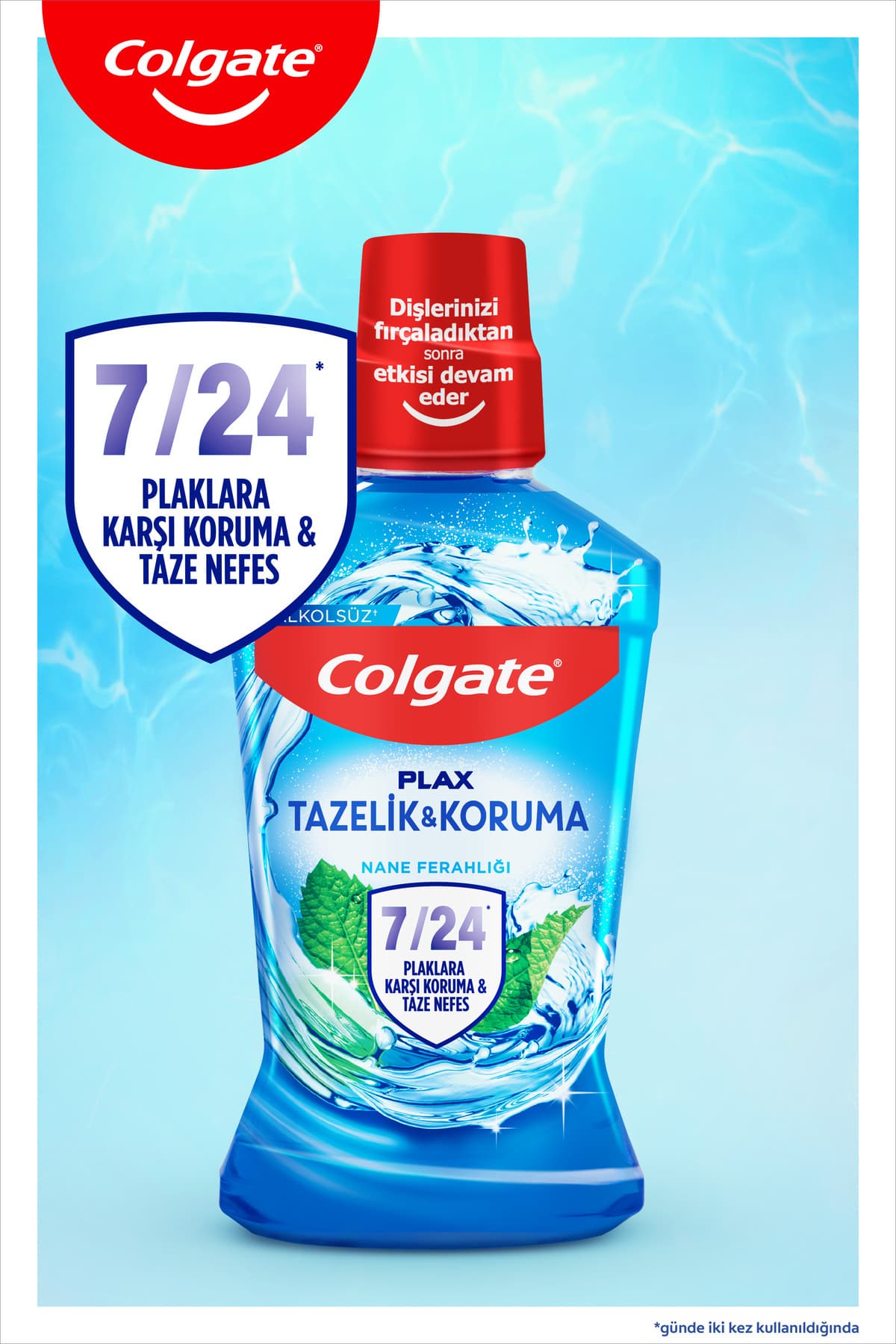 دهانشویه Colgate Plax با طراوت نعناع ضد پلاک 500 ml x2 دهانشویه Colgate Plax با طراوت نعناع ضد پلاک 500 ml x2