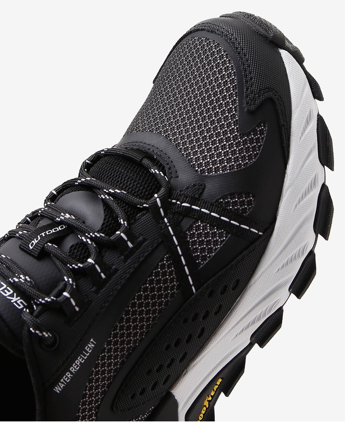 کفش مردانه Skechers Max Protect Outdoor مشکی مدل 237303 BKW کفش مردانه Skechers Max Protect Outdoor مشکی مدل 237303 BKW