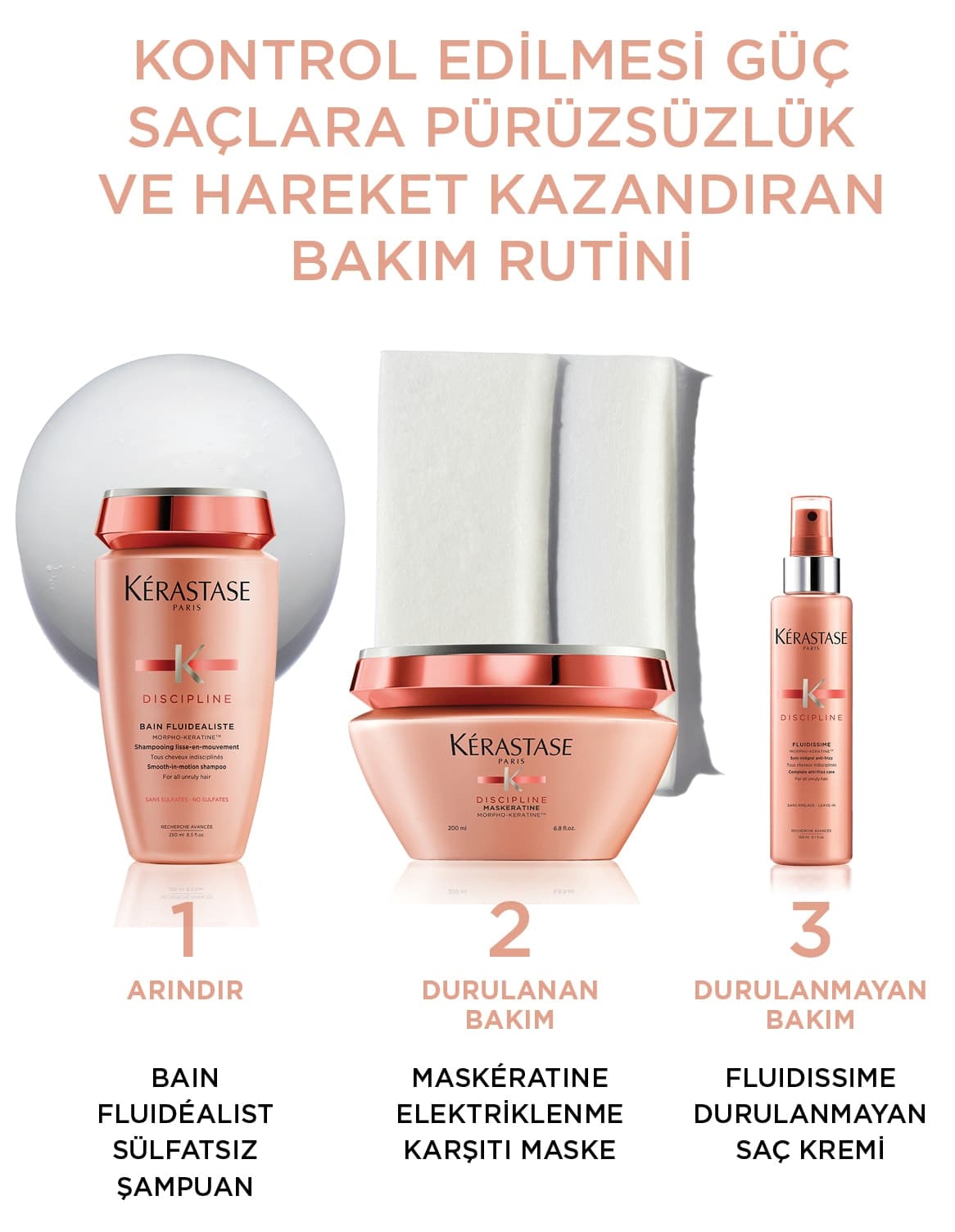 اسپری مو Kerastase ضد حرارت و ضد برقافتادگی Discipline Fluidissime 150 ml اسپری مو Kerastase ضد حرارت و ضد برقافتادگی Discipline Fluidissime 150 ml
