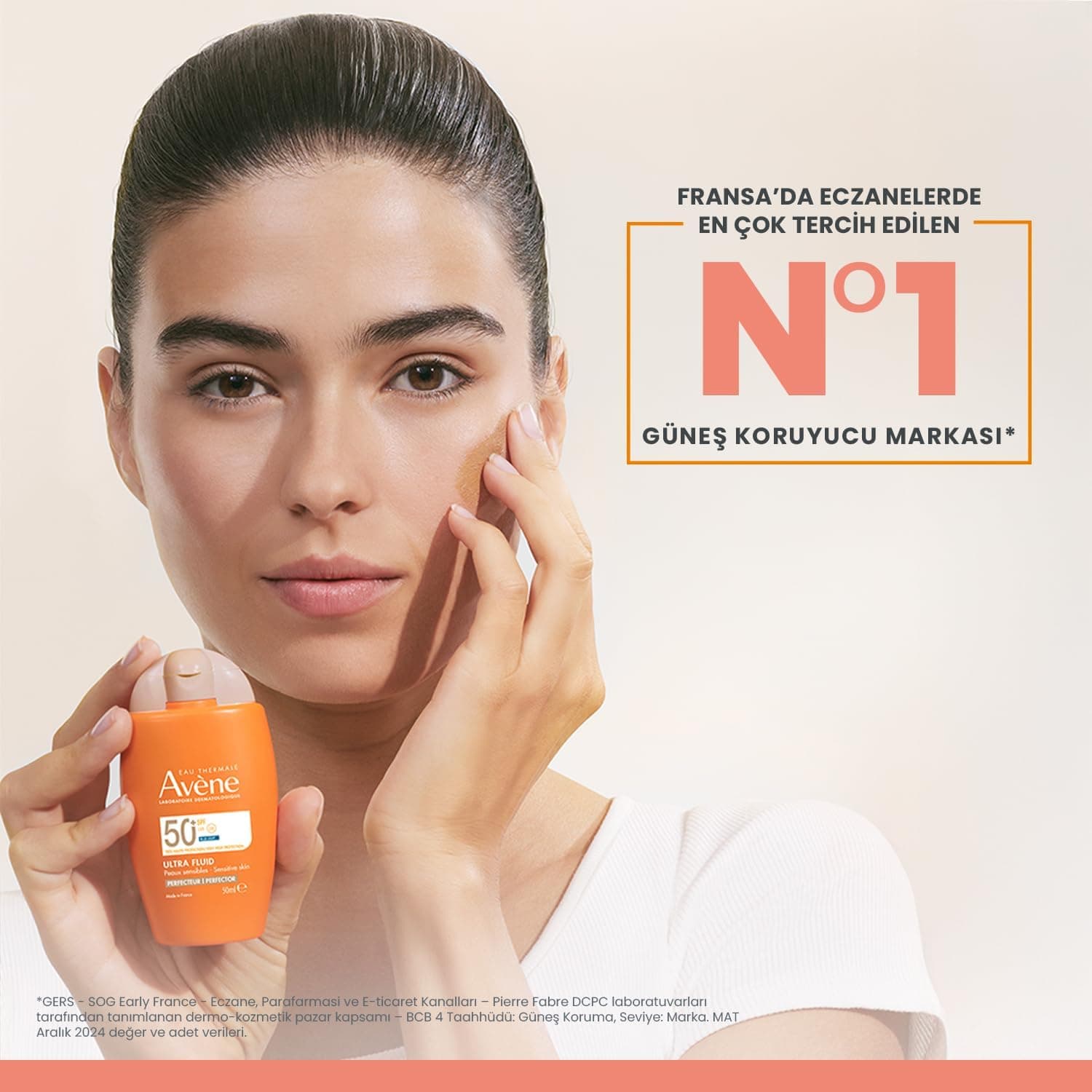 کرم ضدآفتاب رنگی Avene مدل Ultra Fluid Perfector SPF50+ یکدستکننده رنگ پوست نرمال و مختلط 50ml کرم ضدآفتاب رنگی Avene مدل Ultra Fluid Perfector SPF50+ یکدستکننده رنگ پوست نرمال و مختلط 50ml