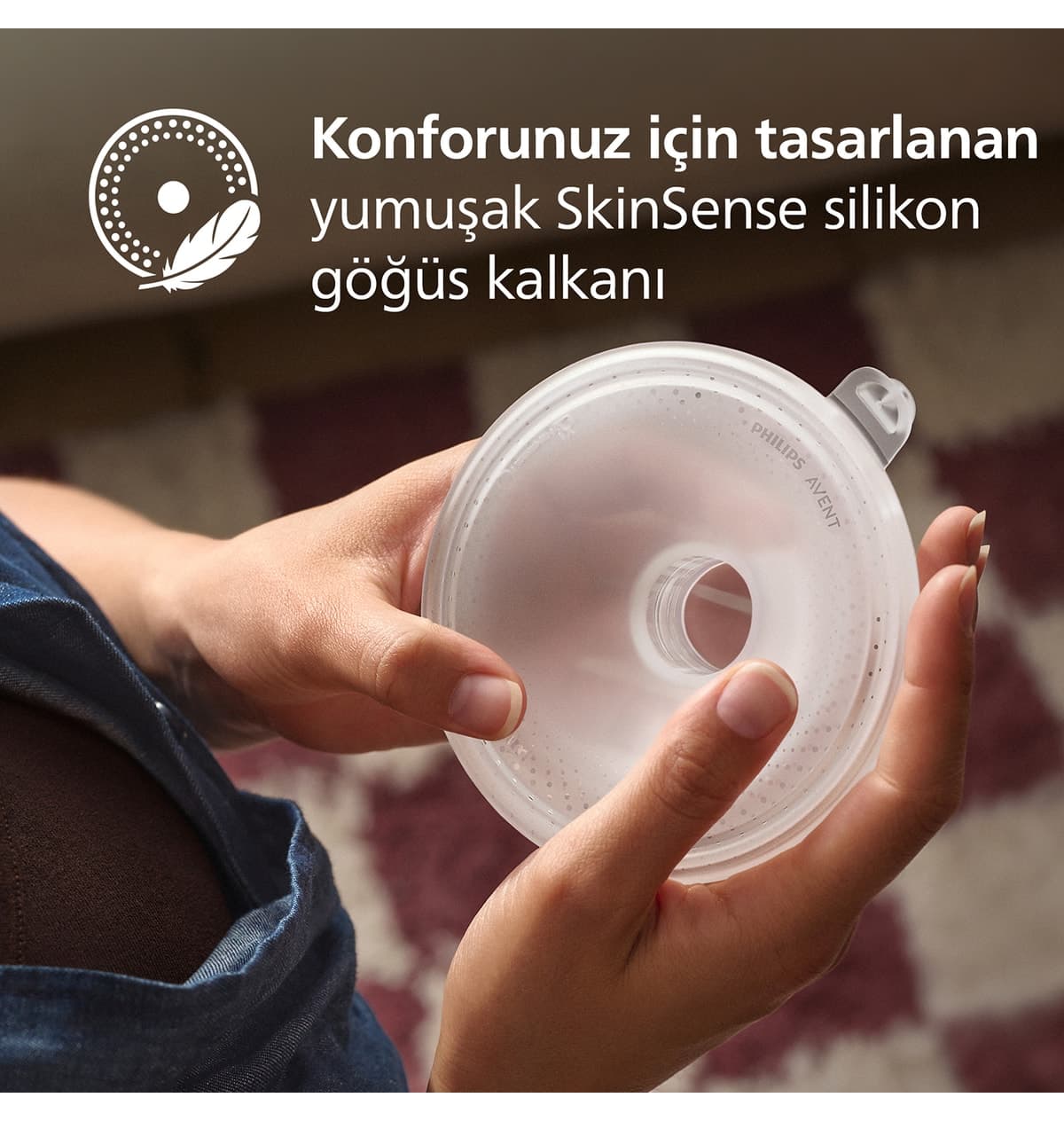 شیردوش پوشیدنی تکی Philips Avent با قدرت بیمارستانی و Skin Sense مدل SCF494/11 شیردوش پوشیدنی تکی Philips Avent با قدرت بیمارستانی و Skin Sense مدل SCF494/11