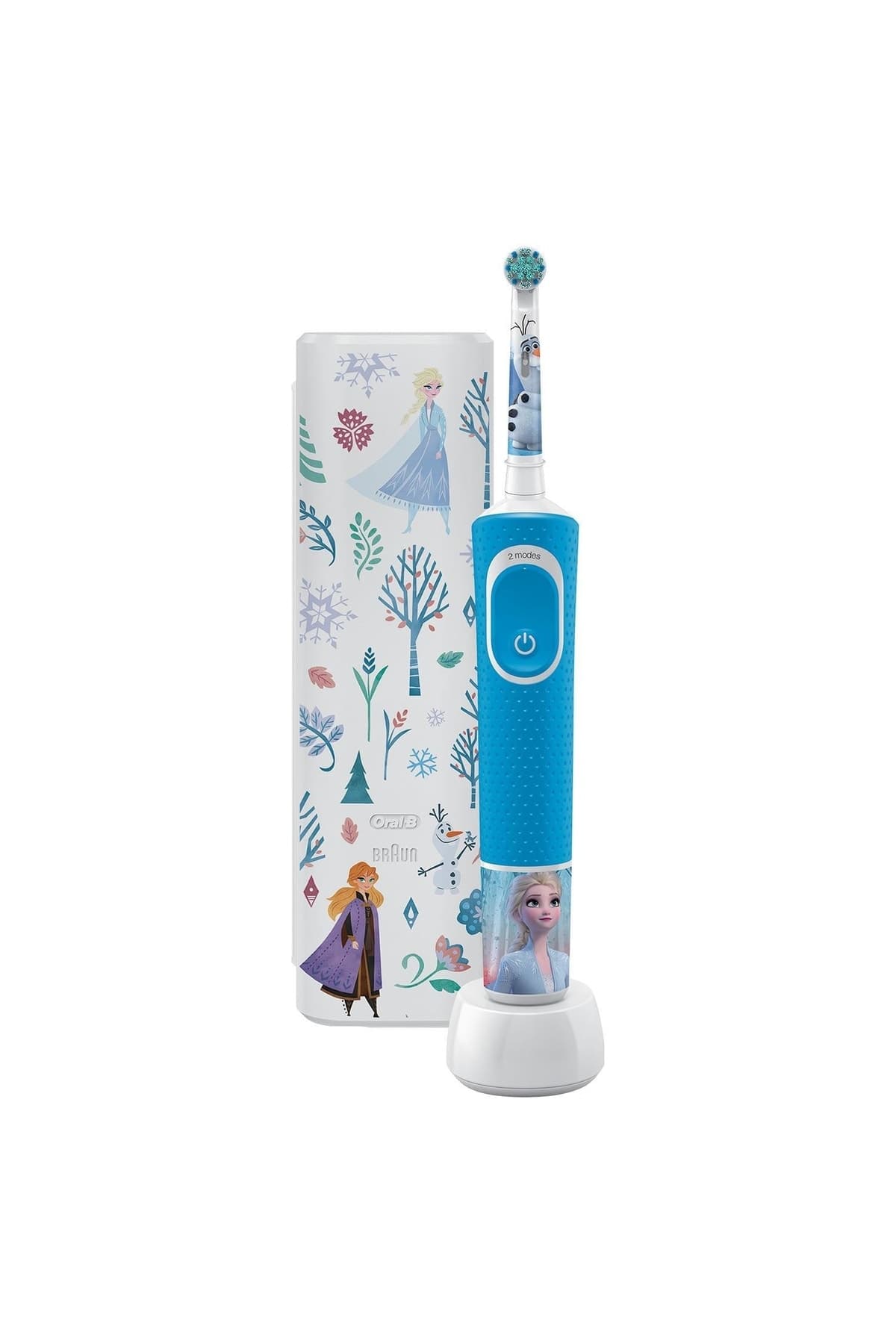 مسواک کودک Oral-B با برس فوقالعاده نرم شارژی سری ویژه Frozen مدل D100 Vitality مسواک کودک Oral-B با برس فوقالعاده نرم شارژی سری ویژه Frozen مدل D100 Vitality