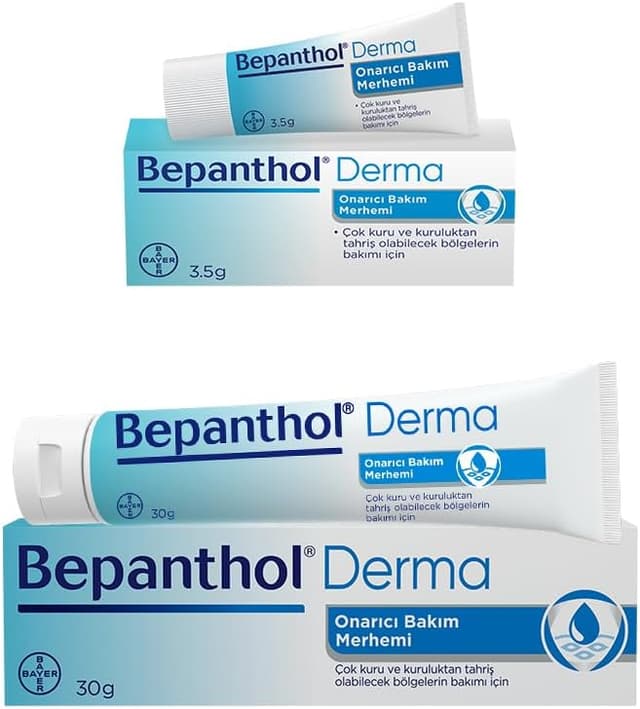 پماد مراقبت ترمیمکننده Bepanthol Derma، 30 gr + 3 عدد 3,5 gr پماد مراقبت ترمیمکننده Bepanthol Derma، 30 gr + 3 عدد 3,5 gr