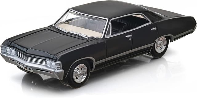 ماکت خودرو سدان اسپرت Chevrolet Impala 1967 مشکی Greenlight مقیاس 1:64 مدل GREEN30333 ماکت خودرو سدان اسپرت Chevrolet Impala 1967 مشکی Greenlight مقیاس 1:64 مدل GREEN30333