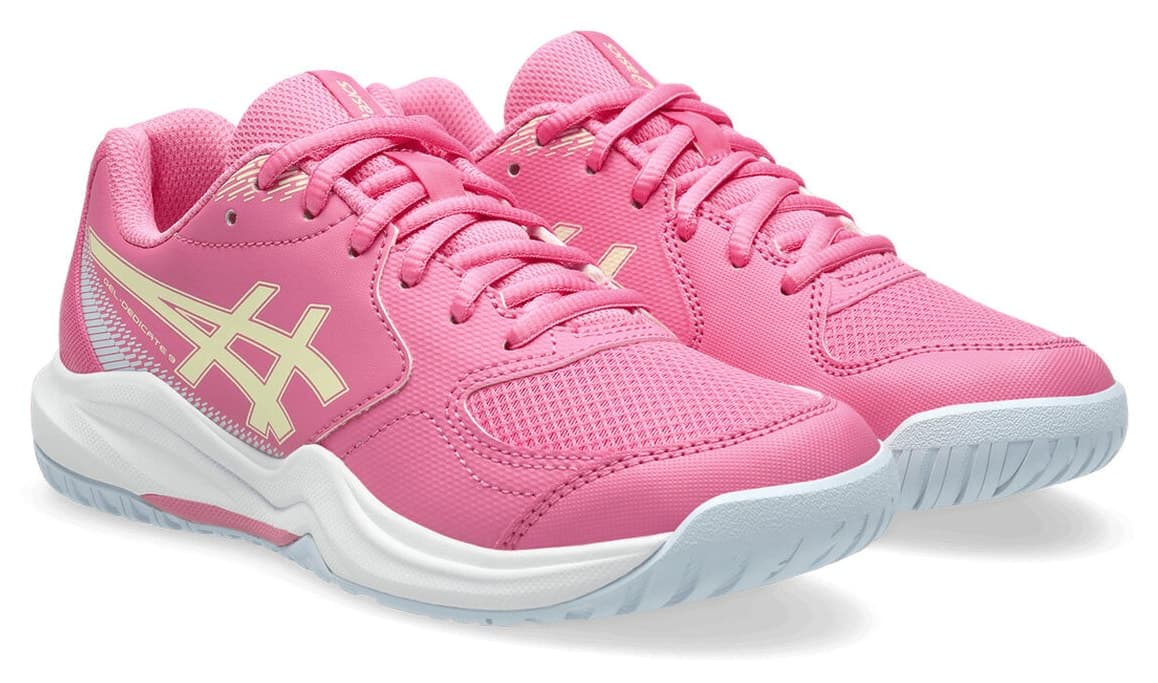 کفش تنیس Asics صورتی سایز 33 کفش تنیس Asics صورتی سایز 33
