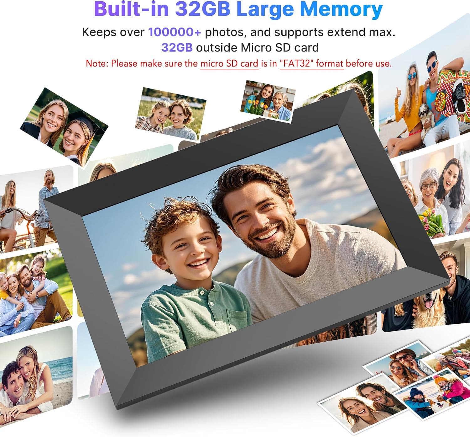 قاب عکس دیجیتال MaxAngel مدل Uhale 10.1 اینچ IPS لمسی 32 GB قاب عکس دیجیتال MaxAngel مدل Uhale 10.1 اینچ IPS لمسی 32 GB