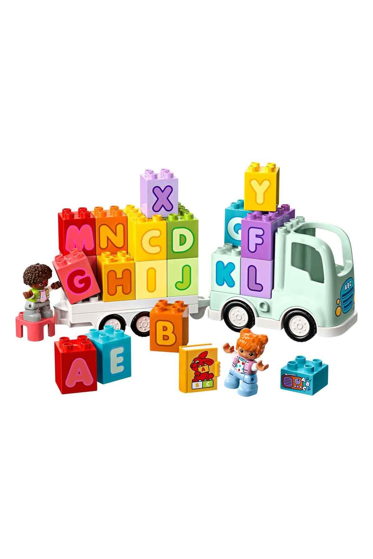 ست ساختنی کامیون الفبا لگو DUPLO مناسب 2+ سال مدل 10421 (36 قطعه) ست ساختنی کامیون الفبا لگو DUPLO مناسب 2+ سال مدل 10421 (36 قطعه)