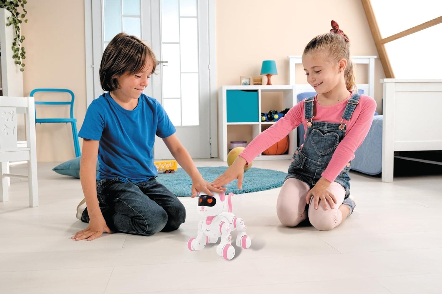 گربه کنترلی آموزشی Lexibook Power Kitty Jr. با چشمهای تعاملی، برنامهپذیر STEM، باتری قابل شارژ، صورتی/سفید مدل KIT01 گربه کنترلی آموزشی Lexibook Power Kitty Jr. با چشمهای تعاملی، برنامهپذیر STEM، باتری قابل شارژ، صورتی/سفید مدل KIT01